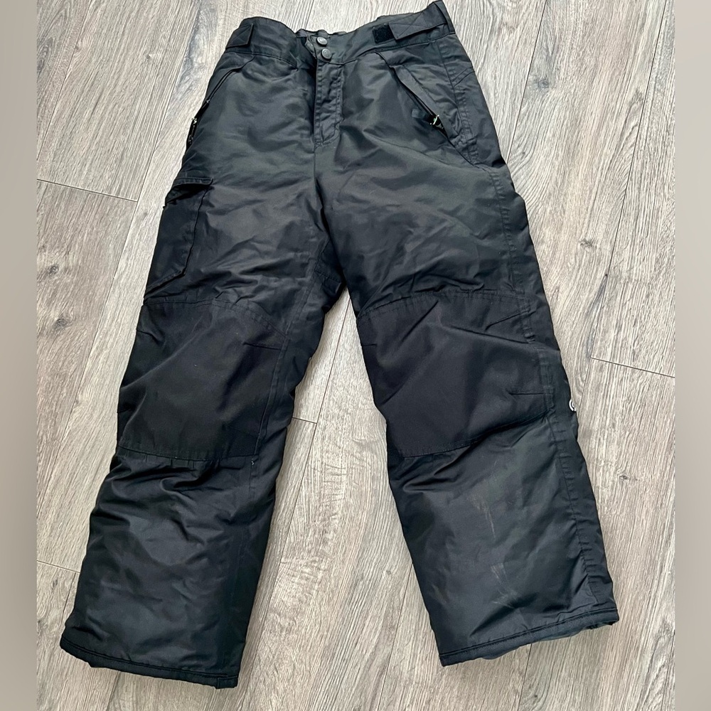 Champion Youth Snow Pants Black Insulated Winter Ski Pants Size XL (16 to 18)​
